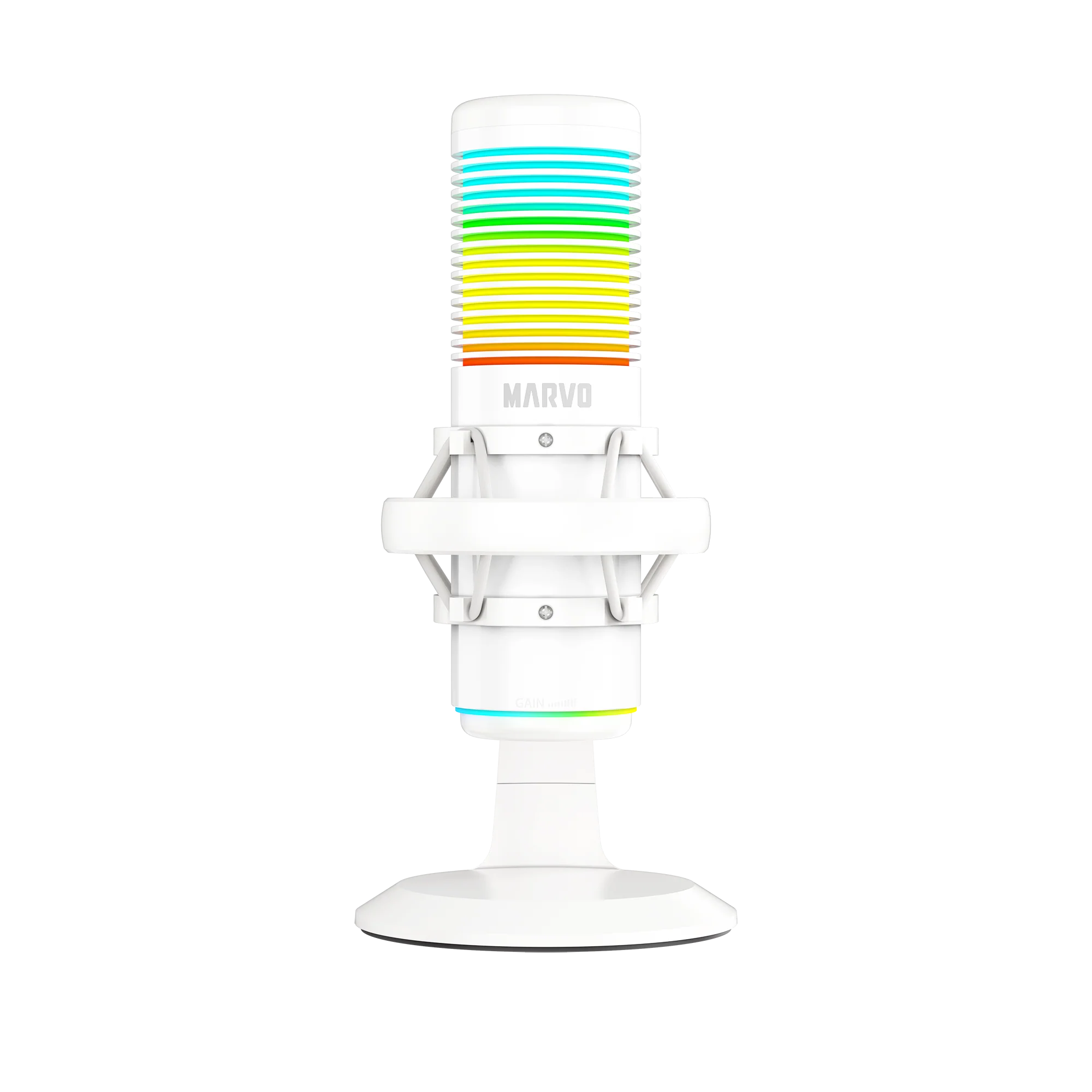 Marvo Blast 60 Wired Microphone - White Marvo Blast 60 Wired Microphone - White